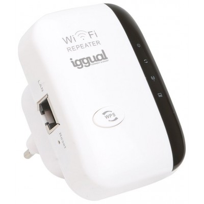 iggual Repetidor WiFi 300 Mbps RW-N300-AP/R en Huesoi