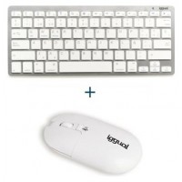 iggual Kit bundle teclado + ratón YANG Bluetooth en Huesoi
