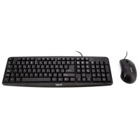 iggual Kit teclado y ratón COM-CK-BASIC negro en Huesoi
