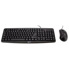 iggual Kit teclado y ratón COM-CK-BASIC negro en Huesoi