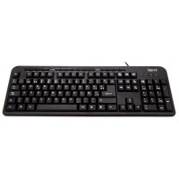 iggual Teclado multimedia CK-BASIC-120T negro en Huesoi
