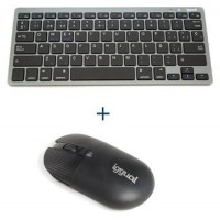 iggual Kit bundle teclado + ratón YIN Bluetooth en Huesoi