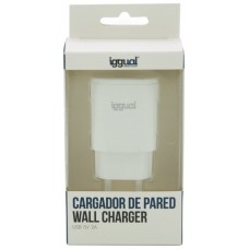 iggual Cargador de pared 1xUSB 5V/2A (10W) en Huesoi