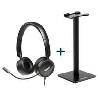 iggual Kit auriculares Dual Tech + soporte SA22 en Huesoi
