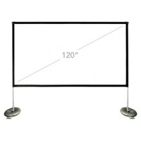 iggual Pantalla exterior portable 120" 265x149 cm en Huesoi