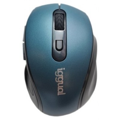iggual Ratón inalámbrico ERGONOMIC-M-1600DPI azul en Huesoi