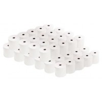Pack 50 rollos papel térmico sin BPA 80X80mm en Huesoi Pack 50 rollos papel térmico sin BPA 80X80mm en Huesoi