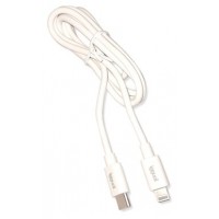 iggual cable USB-C/Lightning 100 cm blanco Q3.0 3A en Huesoi