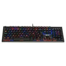 iggual Teclado gaming mecánico OBSIDIAN RGB negro en Huesoi