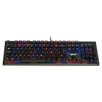 iggual Teclado gaming mecánico OBSIDIAN RGB negro en Huesoi