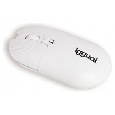 iggual Ratón Bluetooth YANG-1600DPI blanco en Huesoi