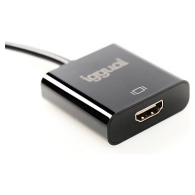 iggual Adaptador DisplayPort (M) a HDMI (H) en Huesoi