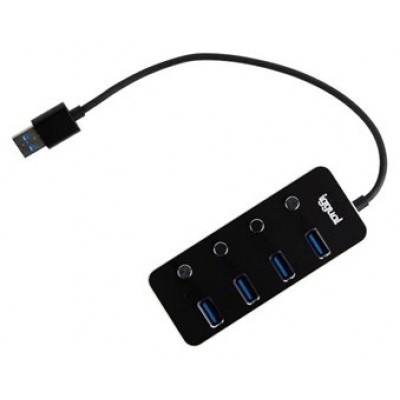 iggual Hub tipo A x 4 puertos USB 3.1 4BUTTONS en Huesoi