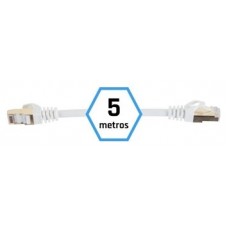iggual Latiguillo CAT7 SFTP LSZH 5 metros blanco en Huesoi