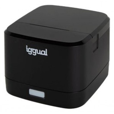 iggual Impresora térmica TP EASY 58 USB+RJ11 negra en Huesoi