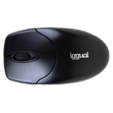 iggual Ratón inalámbrico WOM-BASIC2-1000DPI negro en Huesoi