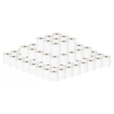 Pack 100 rollos papel térmico sin BPA 57X57mm en Huesoi