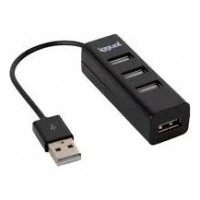 iggual Hub USB 2.0 x 4 puertos HUB-A-4p en Huesoi