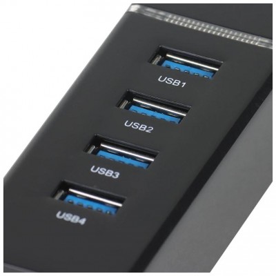 iggual Hub USB-A 3.0 x 4 puertos USB-A 3.0 en Huesoi