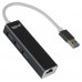 iggual Hub USB-A 3 puertos USB 3.0 + RJ45 Gigabit en Huesoi