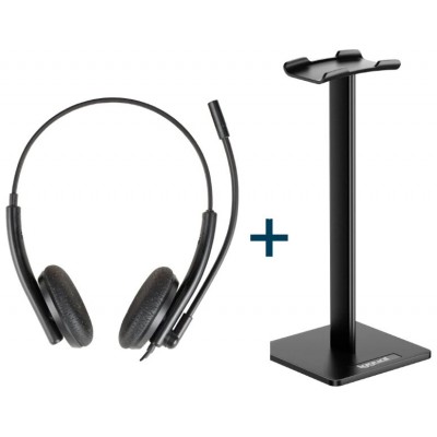 iggual Kit auriculares ENC3030 + soporte SA22 en Huesoi