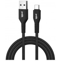iggual Cable USB-A a tipo C 3A 100 cm trenzado en Huesoi iggual Cable USB-A a tipo C 3A 100 cm trenzado en Huesoi