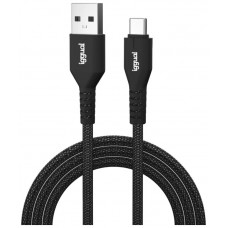 iggual Cable USB-A a tipo C 3A 100 cm trenzado en Huesoi