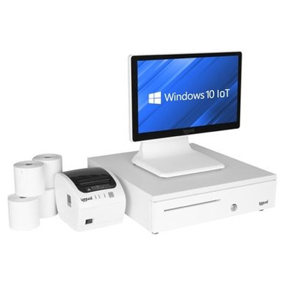 Pack completo TPV blanco 15,6"  N100 30PW EASY80W en Huesoi