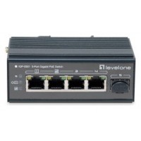 SWITCH INDUSTRIAL LEVEL ONE IGP-0501 5P POE GIGA Y 1P en Huesoi