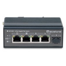 SWITCH INDUSTRIAL LEVEL ONE IGP-0501 5P POE GIGA Y 1P en Huesoi