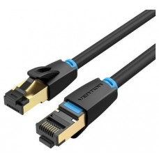 CABLE DE RED LATIGUILLO RJ45 CAT.8 SFTP AWG28 15 M NEGRO VENTION (Espera 4 dias) en Huesoi