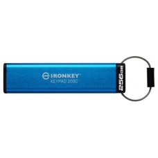 Kingston Technology IronKey Keypad 200 unidad flash USB 256 GB USB Tipo C 3.2 Gen 1 (3.1 Gen 1) Azul (Espera 4 dias) en Huesoi
