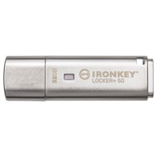 Kingston Technology IronKey Locker+ 50 unidad flash USB 32 GB USB tipo A 3.2 Gen 1 (3.1 Gen 1) Plata (Espera 4 dias) en Huesoi