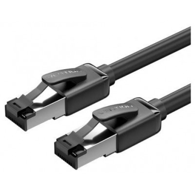 CABLE DE RED LATIGUILLO RJ45 CAT.8 SFTP 1.5 M NEGRO VENTION (Espera 4 dias) en Huesoi