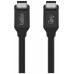 CABLE BELKIN INZ001BT0.8MBK USB4 USB-C USB-C PD 100W en Huesoi