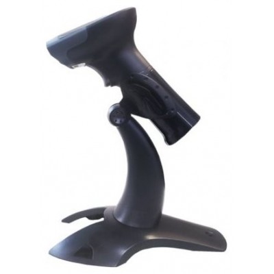 10POS LECTOR CODIGO DE BARRAS 1D & 2D IS-300 WIRELESS 100M NEGRO SOPORTE INC en Huesoi