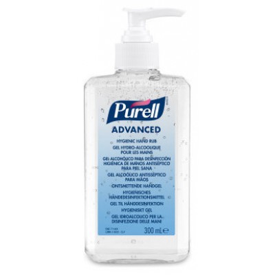 BOTE DE 300 ML. GEL HIDROALCOHOLICO ADVANCE C/ BOMBA PURELL JA077 (Espera 4 dias) en Huesoi