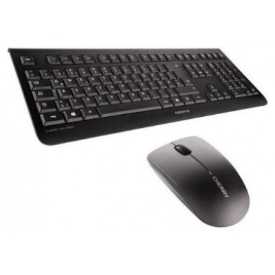 Cherry Teclado+Ratón Inalámbrico Inglés DW3000 Neg en Huesoi