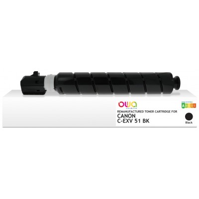 ARMOR OWA Toner Negro 0481C002 para Canon C-EXV51 K / 0481 C 002 69 000p en Huesoi