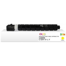 ARMOR OWA Toner Amarillo 0487C002 para Canon C-EXV51L Y /0487 C 002 26 000p en Huesoi