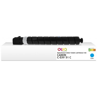 ARMOR OWA Toner Cian 0482C002 para Canon C-EXV 51 C 60 000p en Huesoi