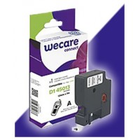 ARMOR    WECARE Etiqueta Blanca Texto negro para DYMO D1 45013 12mmx7m en Huesoi