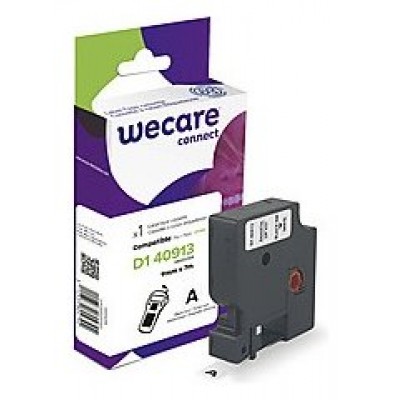 ARMOR    WECARE Etiqueta Blanca Texto negro para DYMO D1 40913 9mmx7m en Huesoi