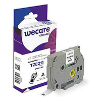 ARMOR WECARE Etiqueta Blanca Texto negro para BROTHER TZE211 6MM*8M (pedir cajas 4) en Huesoi ARMOR WECARE Etiqueta Blanca Texto negro para BROTHER TZE211 6MM*8M (pedir cajas 4) en Huesoi