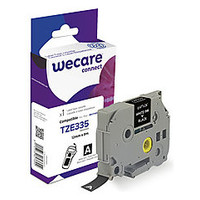 ARMOR WECARE Etiqueta Negra Texto Blanco para BROTHER TZE335 12MM*8M en Huesoi ARMOR WECARE Etiqueta Negra Texto Blanco para BROTHER TZE335 12MM*8M en Huesoi