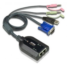 ATEN Adaptador KVM VGA/Audio USB de salida dual con Virtual Media (Espera 4 dias) en Huesoi