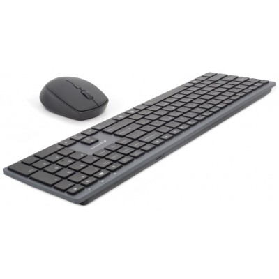 KIT INALAMBRICO TECLADO RATON RETROILUMINADO PRO BUSINESS SLIM DISEÑO PT NEGRO en Huesoi