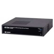 ATEN PREMIUM MODEL (CONSULTAR) USB 4K HDMI AND DISPLAYPORT QUAD-DISPLAY KVM OVER IP RECEIVER WITH MULTI-VIEWER AND VIRTUAL MACHINE ACCESS (KE8980MR-AX-G) (Espera 4 dias) en Huesoi