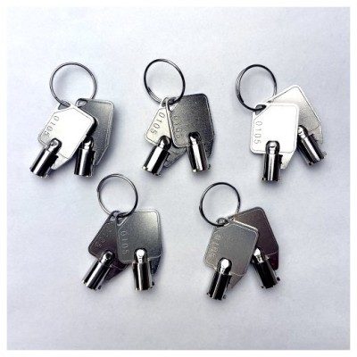 QNAP KEY-01-10PCS accesorio de bastidor Llave de cierre (Espera 4 dias) en Huesoi