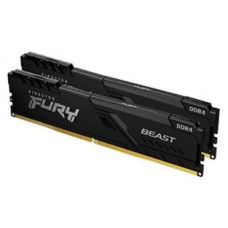 MEMORIA KINGSTON FURY BEAST BLACK DDR4 32GB (KIT 2) 3200MHZ  CL16   1GX8   - KF432C16BB1K2/32 (Espera 4 dias) en Huesoi